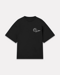 Euro Nettuno x Barrio - Spingi la disco t-shirt nero