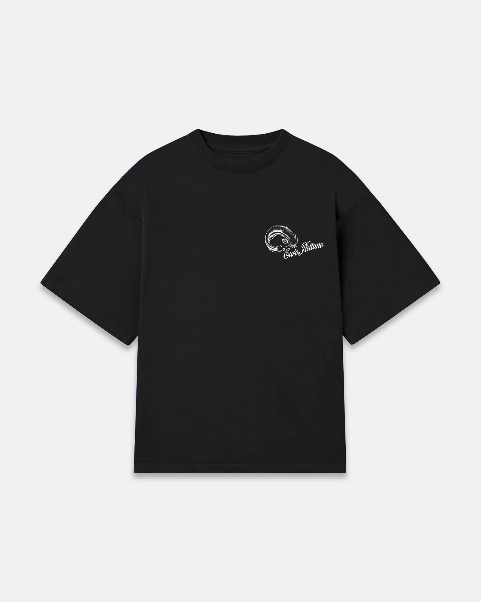 Euro Nettuno x Barrio - Spingi la disco t-shirt nero