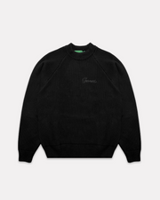 GARMENT - KNITTED CREWNECK BLACK