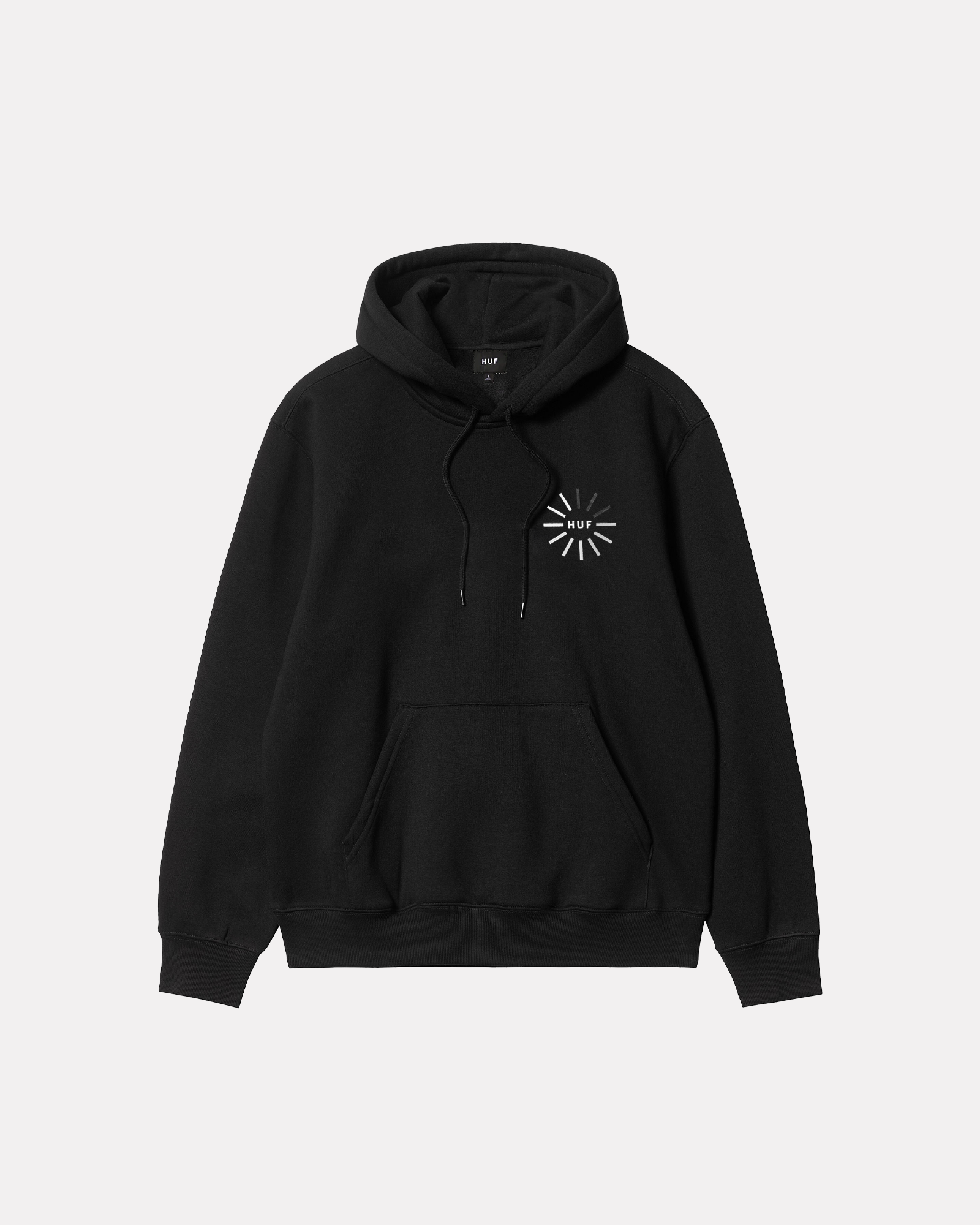 Huf - Digital domain hoodie black