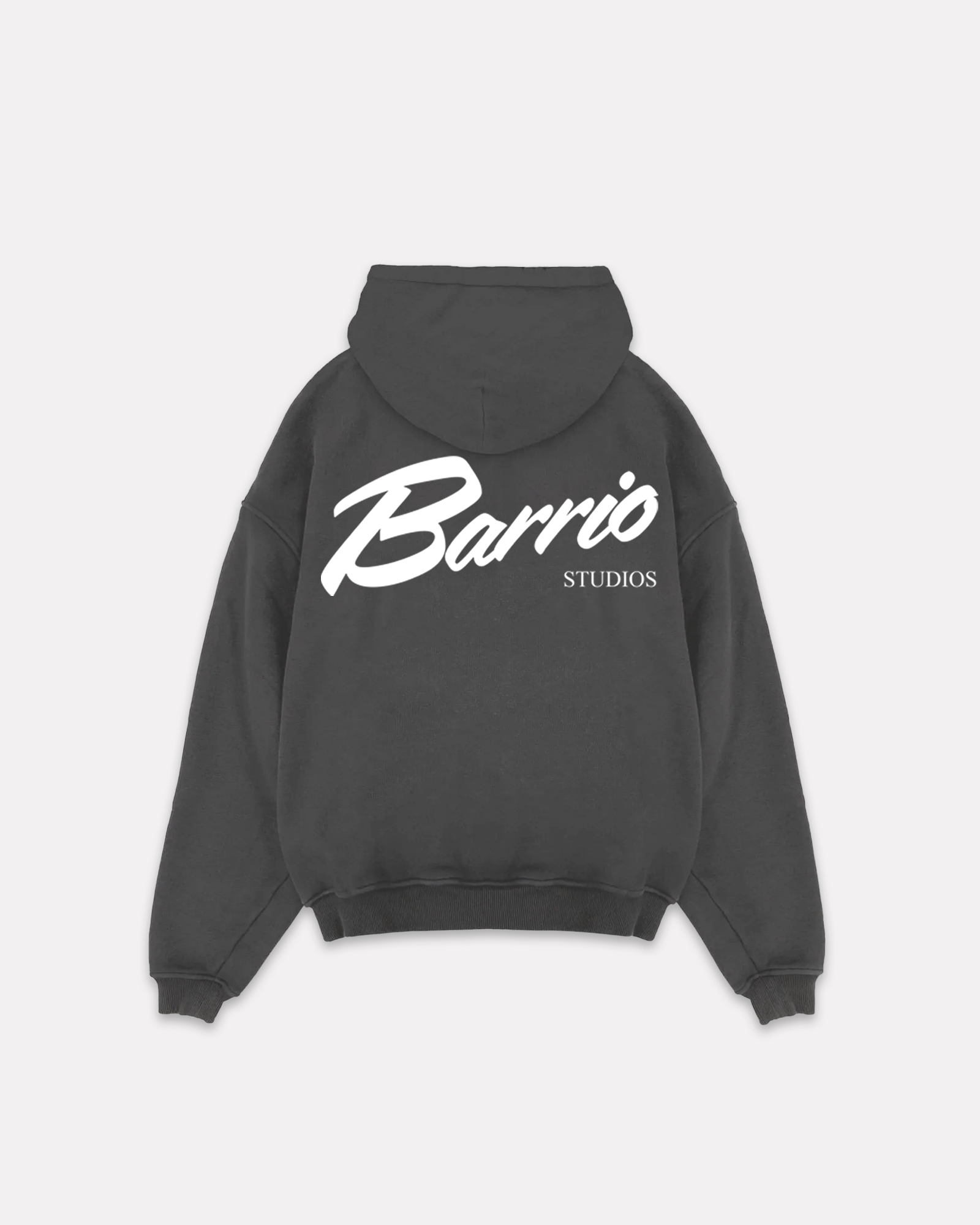 BARRIO STUDIOS - CLASSIC LOGO HOODIE ANTRACHITE
