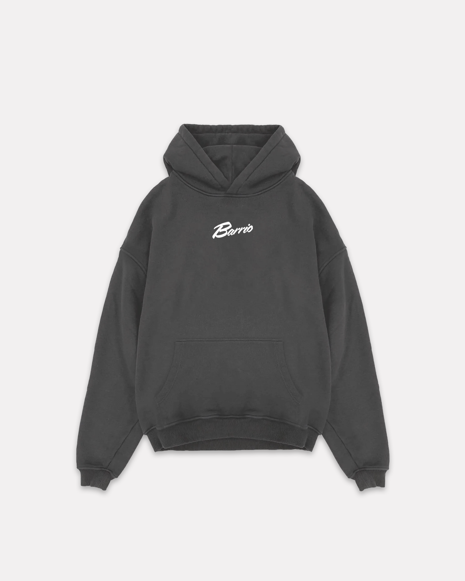 BARRIO STUDIOS - CLASSIC LOGO HOODIE ANTRACHITE
