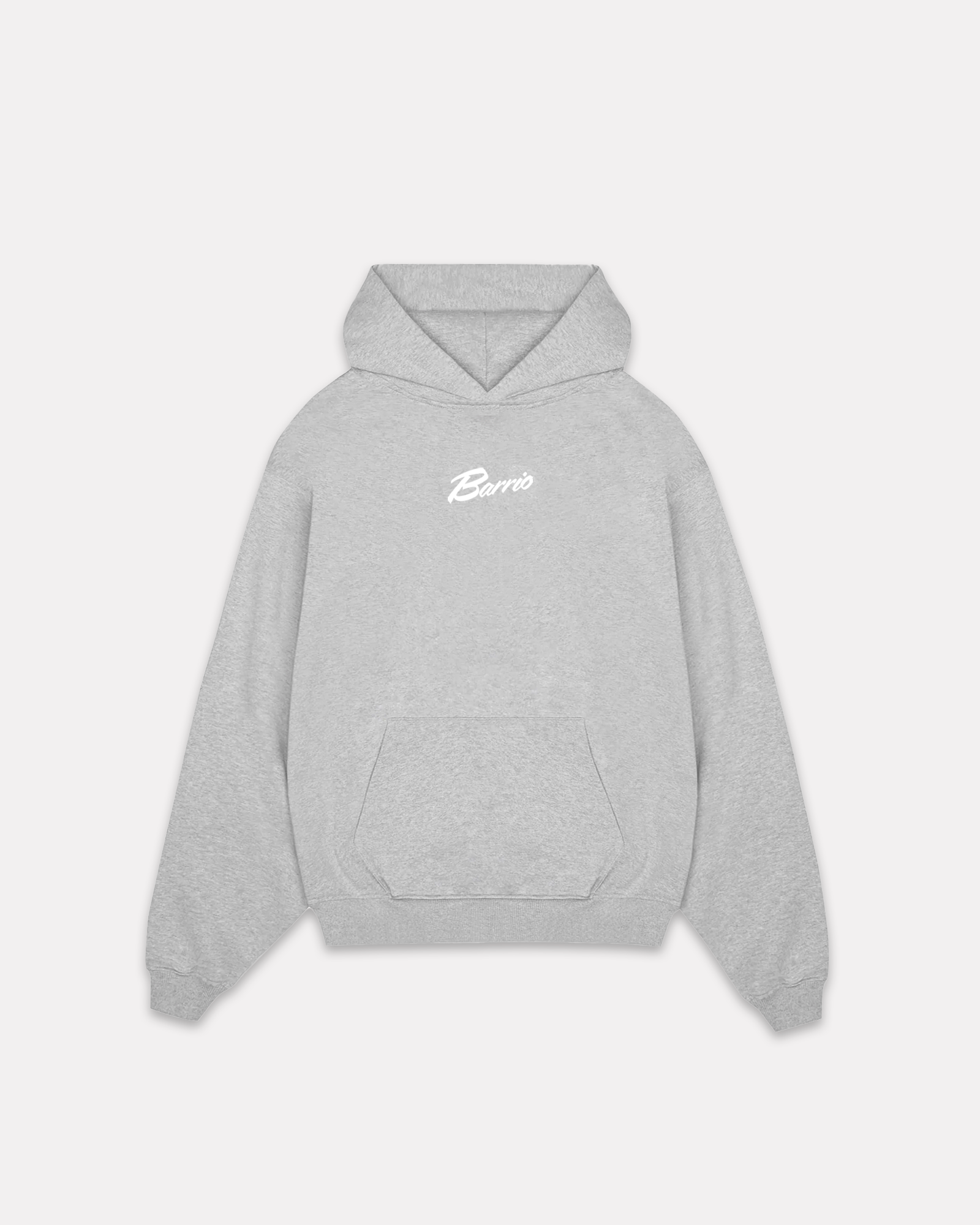 BARRIO STUDIOS - CLASSIC LOGO HOODIE GRIGIA