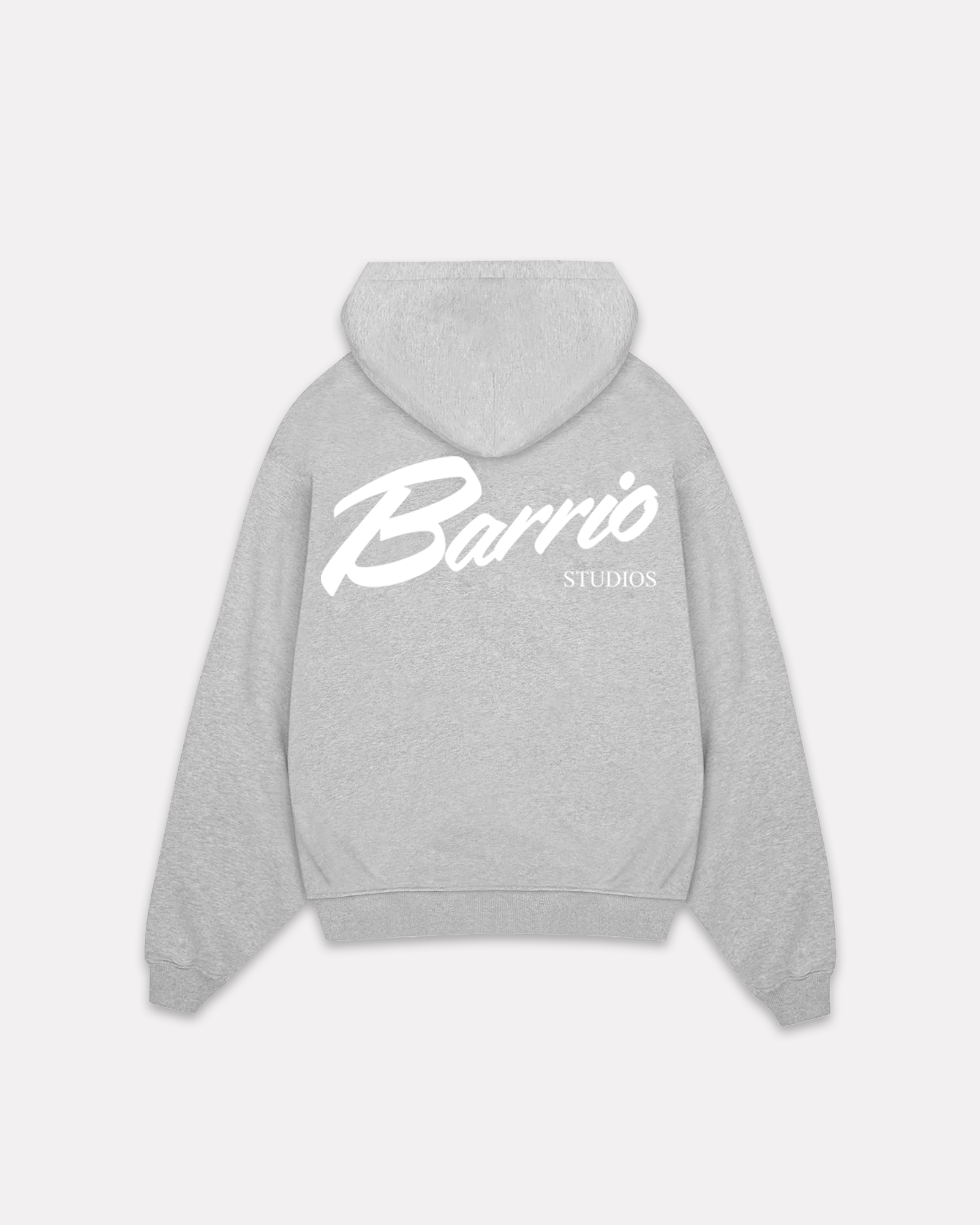 BARRIO STUDIOS - CLASSIC LOGO HOODIE GRIGIA