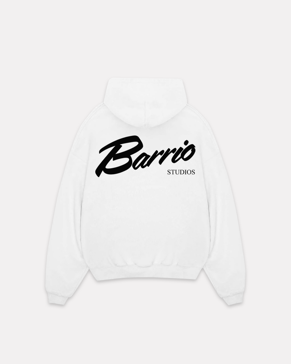 BARRIO STUDIOS - CLASSIC LOGO HOODIE BIANCA
