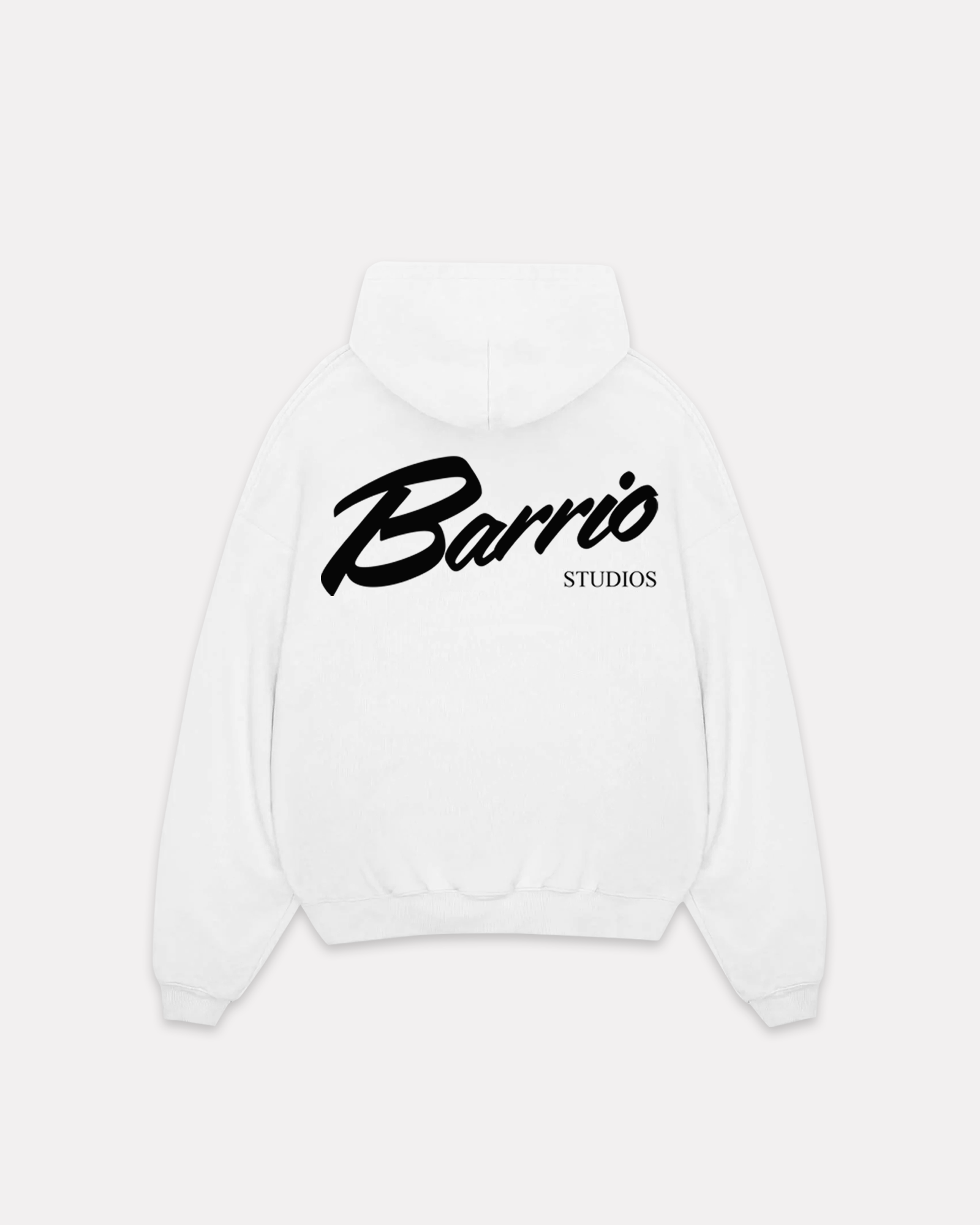 BARRIO STUDIOS - CLASSIC LOGO HOODIE BIANCA