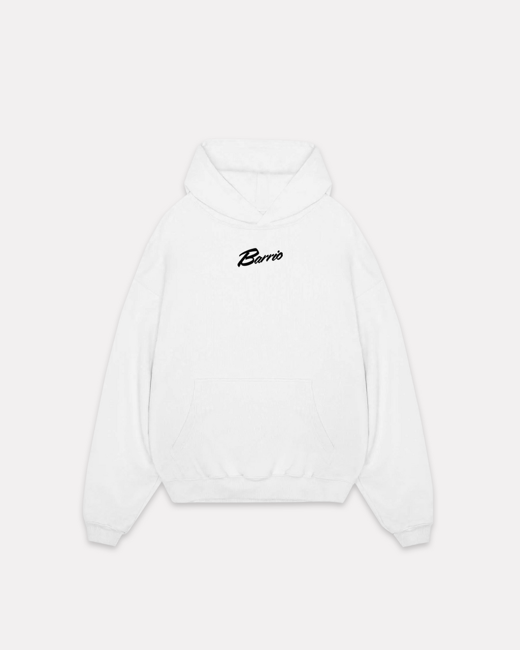 BARRIO STUDIOS - CLASSIC LOGO HOODIE BIANCA