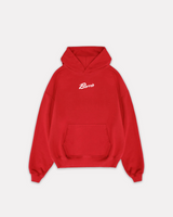 BARRIO STUDIOS - CLASSIC LOGO HOODIE ROSSA