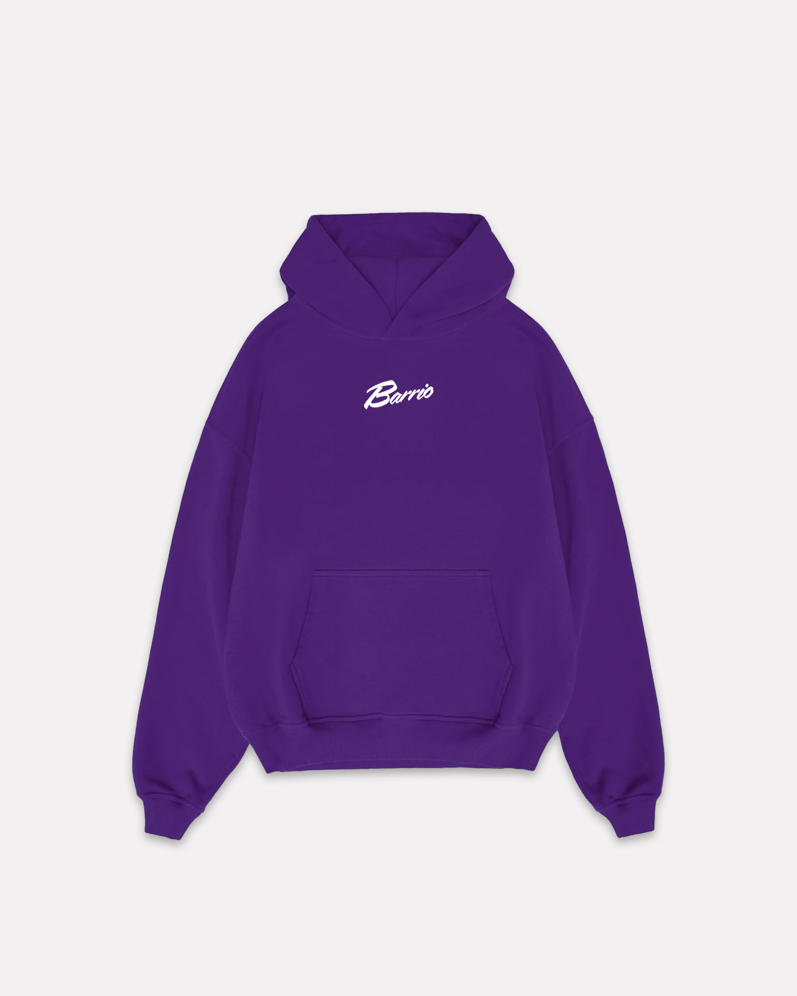 BARRIO STUDIOS - CLASSIC LOGO HOODIE VIOLA