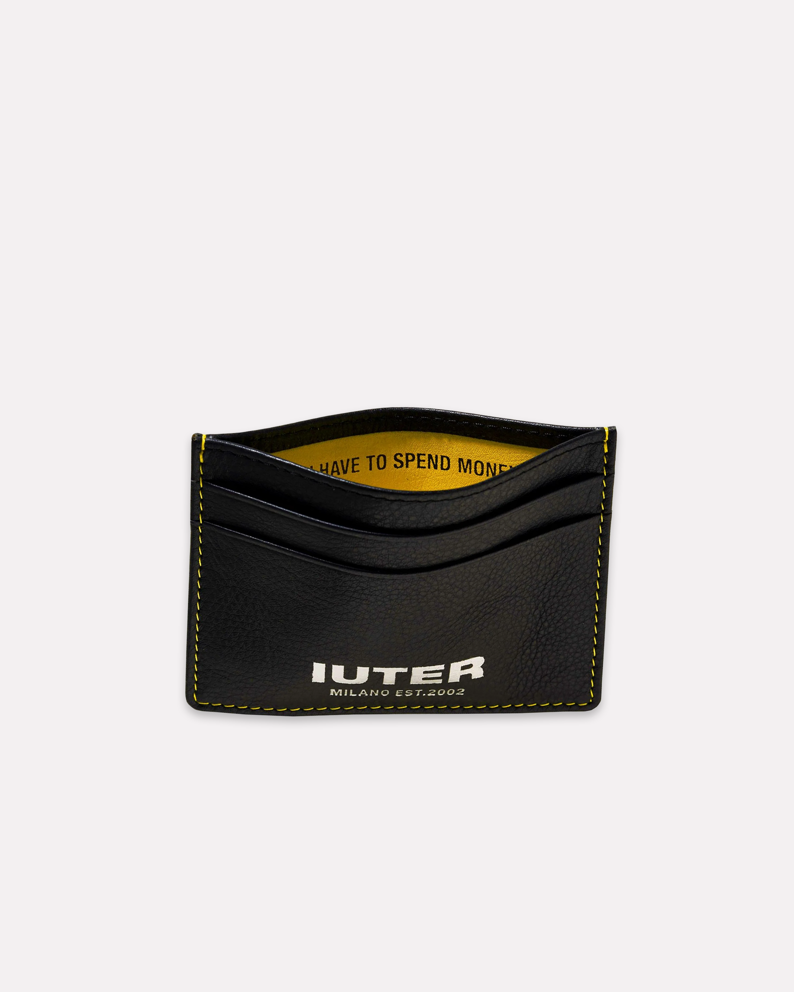IUTER - CARD HOLDER BLACK