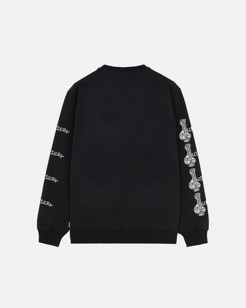 IUTER - CELTIC CREWNECK NERO