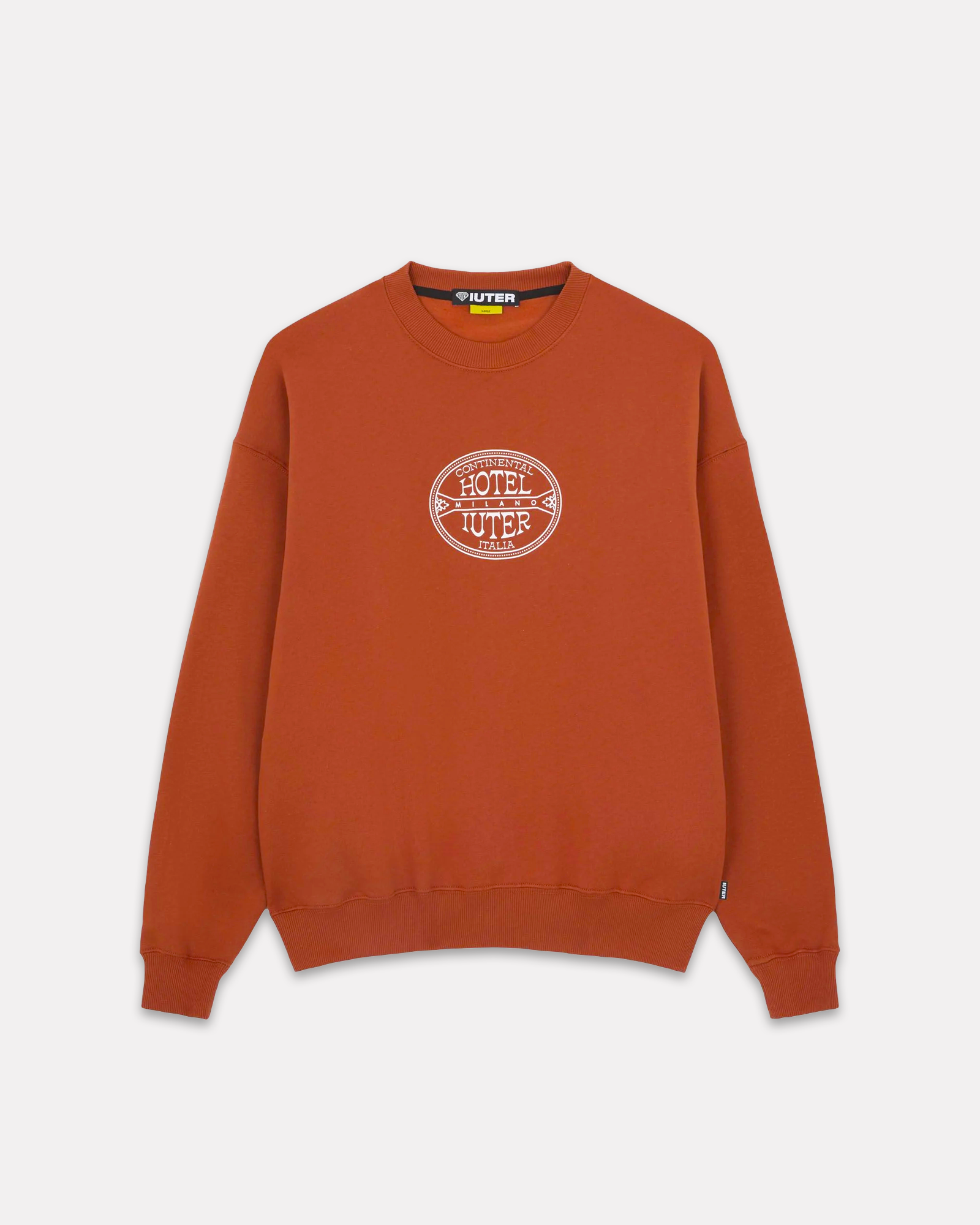 IUTER - CONTINENTAL CREWNECK BRICK