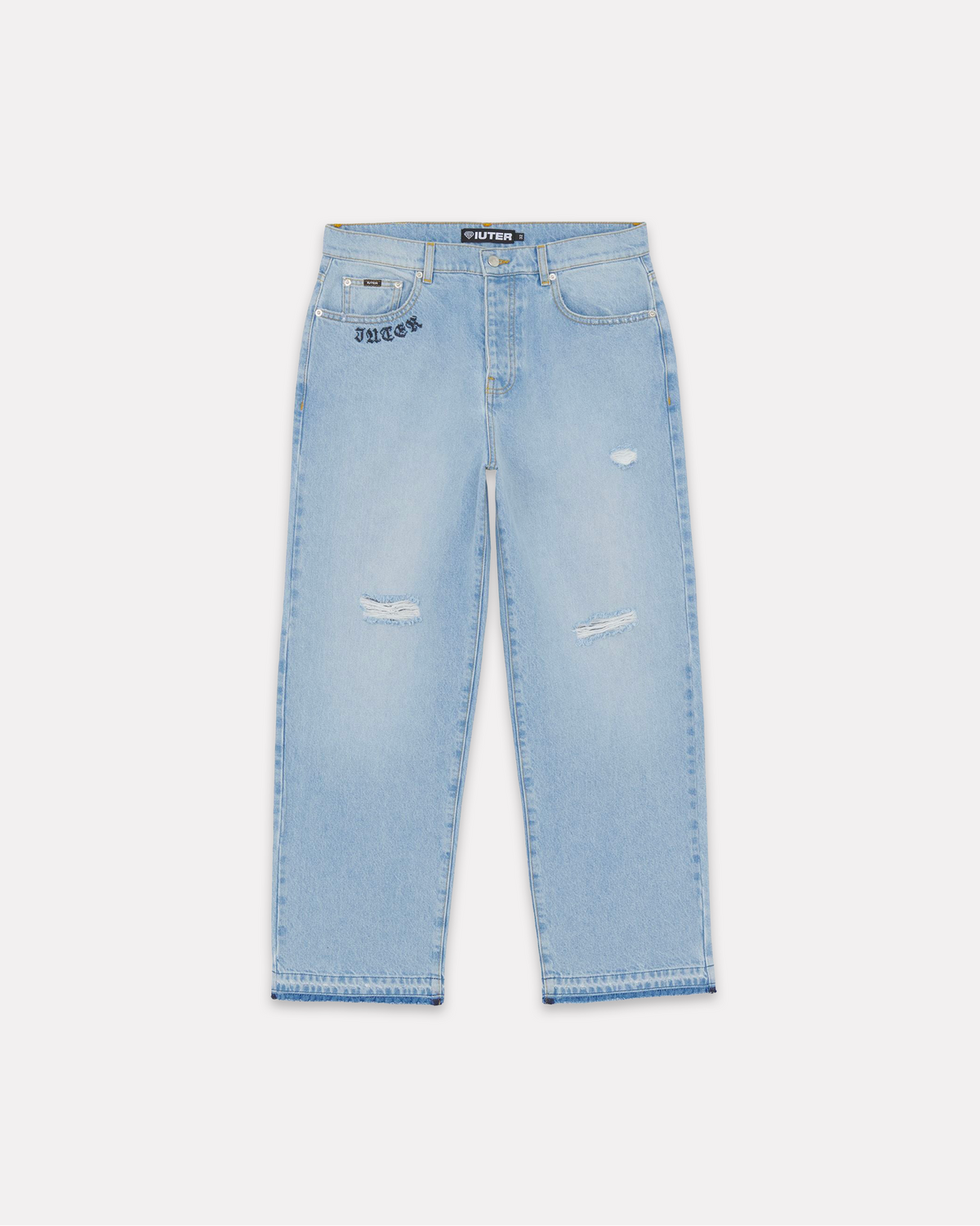 Iuter - Courage baggy denim pants blue