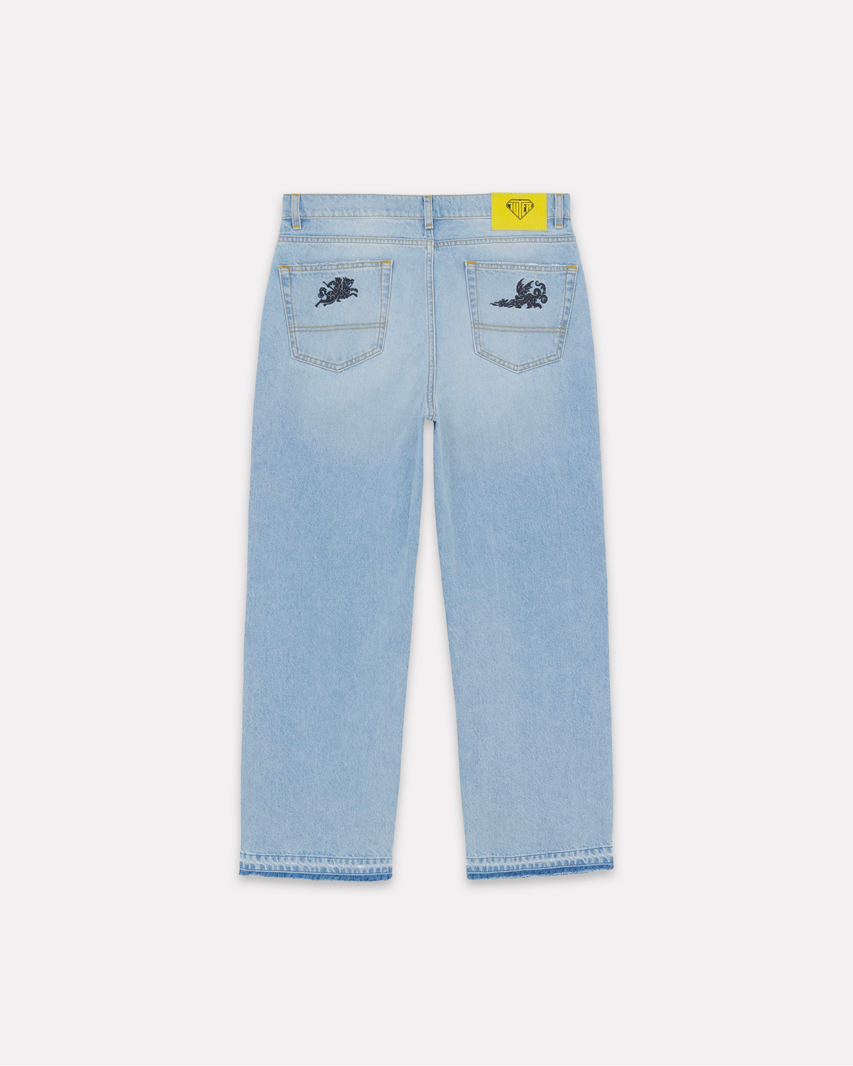 Iuter - Courage baggy denim pants blue