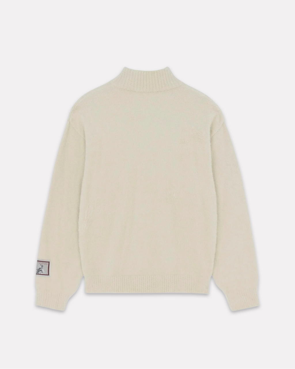 Iuter - Craftsmen half zip jumper ivory
