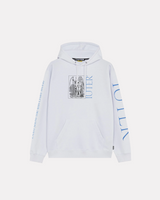 IUTER - CRUEL WORLD HOODIE BIANCO
