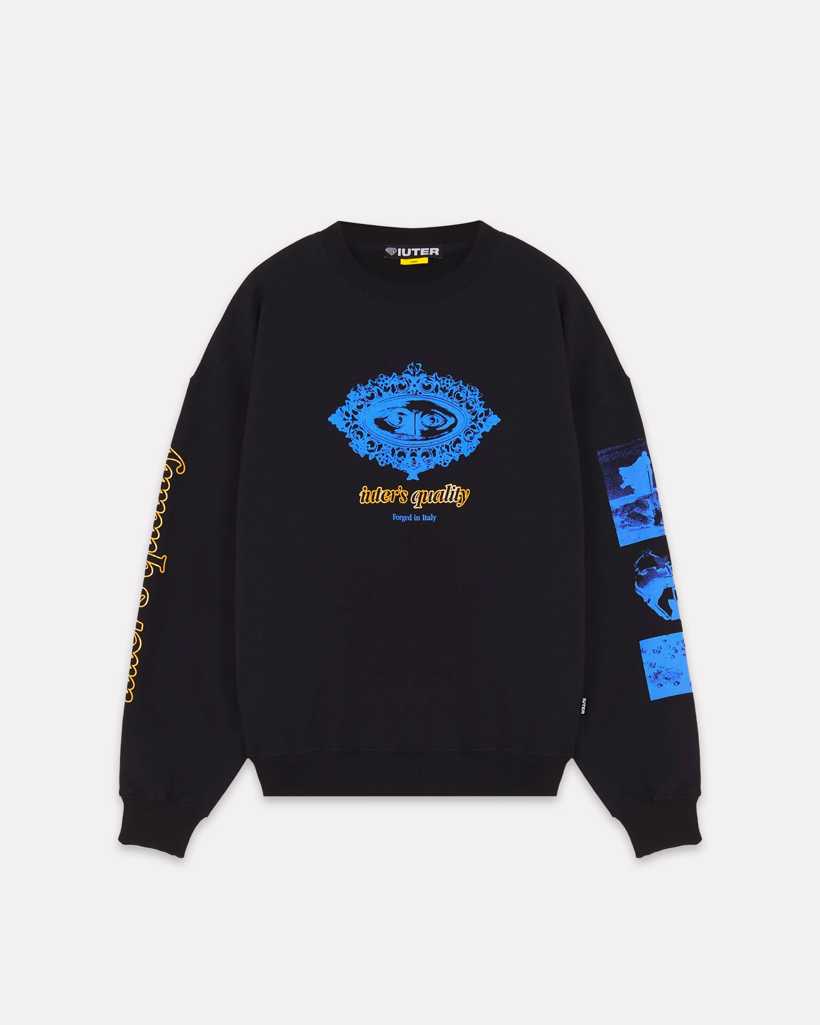 Iuter - Forged crewneck black
