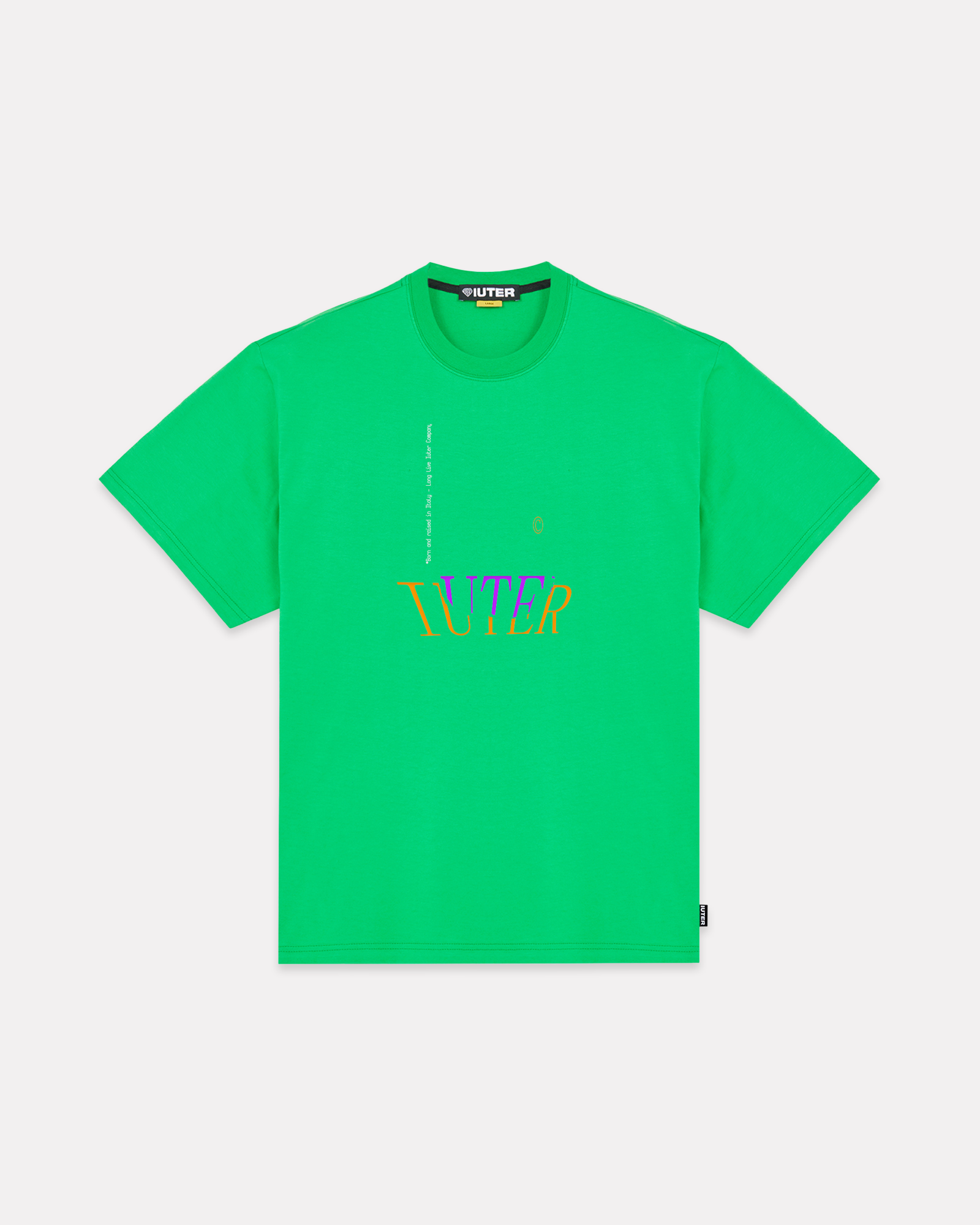 IUTER - HAND TEE GREEN