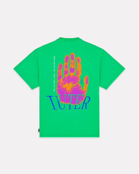 IUTER - HAND TEE GREEN