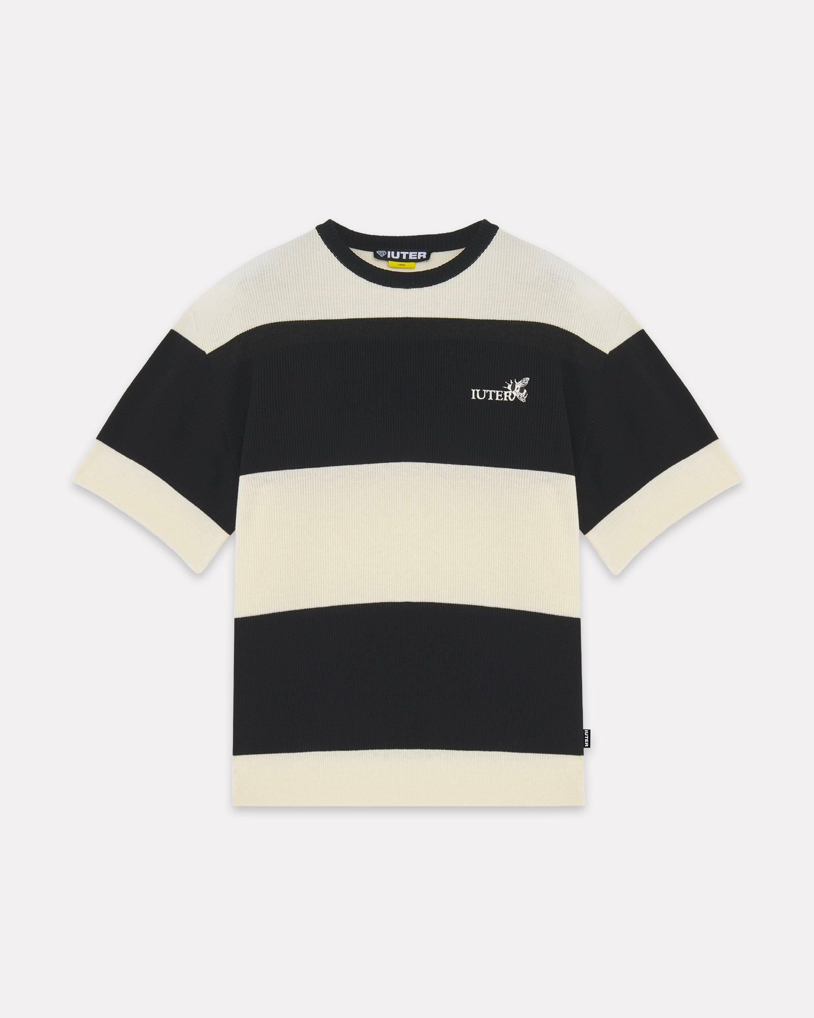 Iuter - Harmony band knit over tee black
