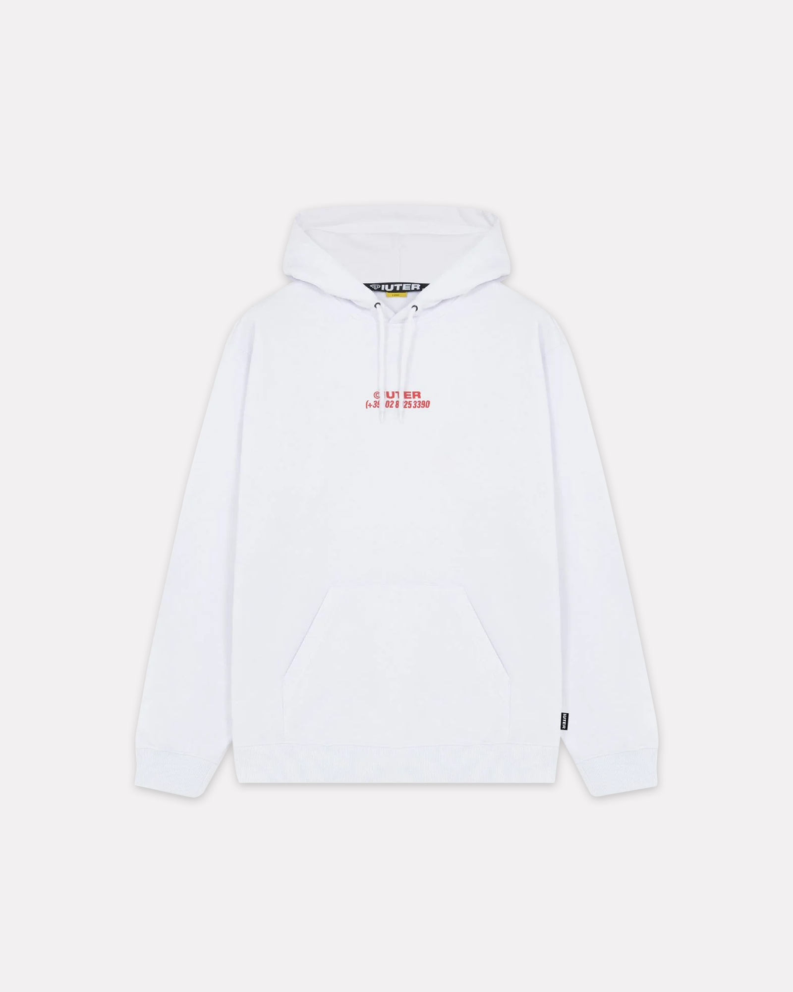 Iuter - Horses hoodie bianco