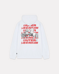 Iuter - Horses hoodie bianco