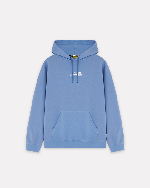 IUTER - HORSES HOODIE COUNTRYBLUE