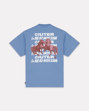 IUTER - HORSES TEE COUNTRYBLUE