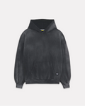 Iuter - Label hoodie marble black