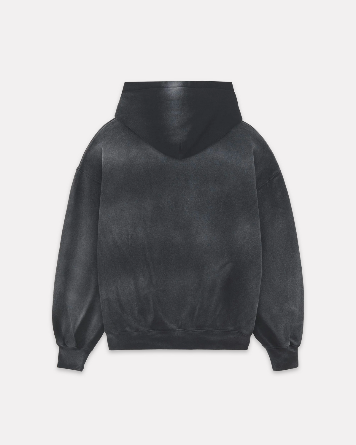 Iuter - Label hoodie marble black
