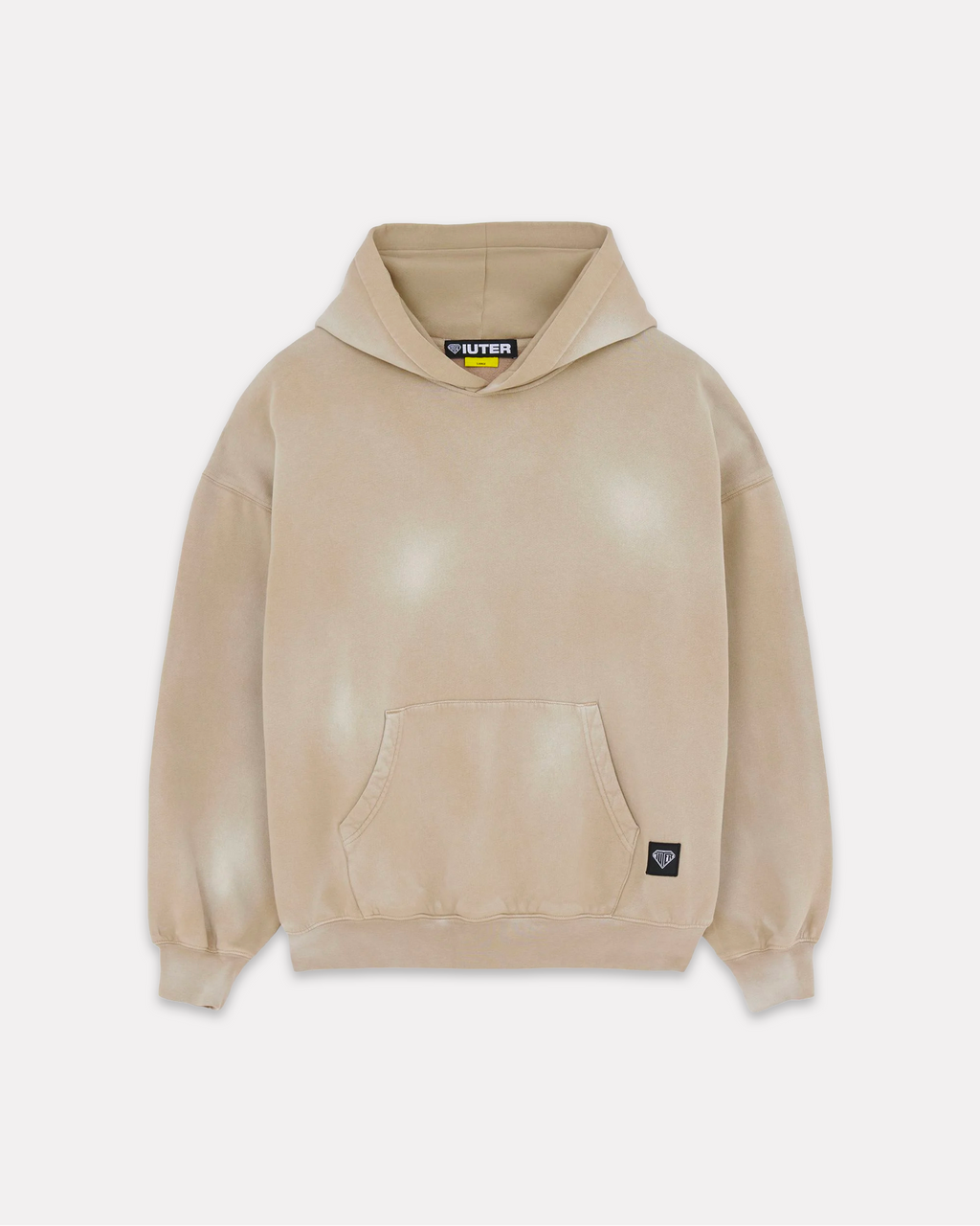 Iuter - Label hoodie marble string