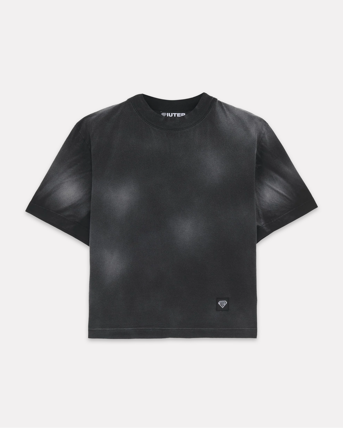 Iuter - Label marble tee black