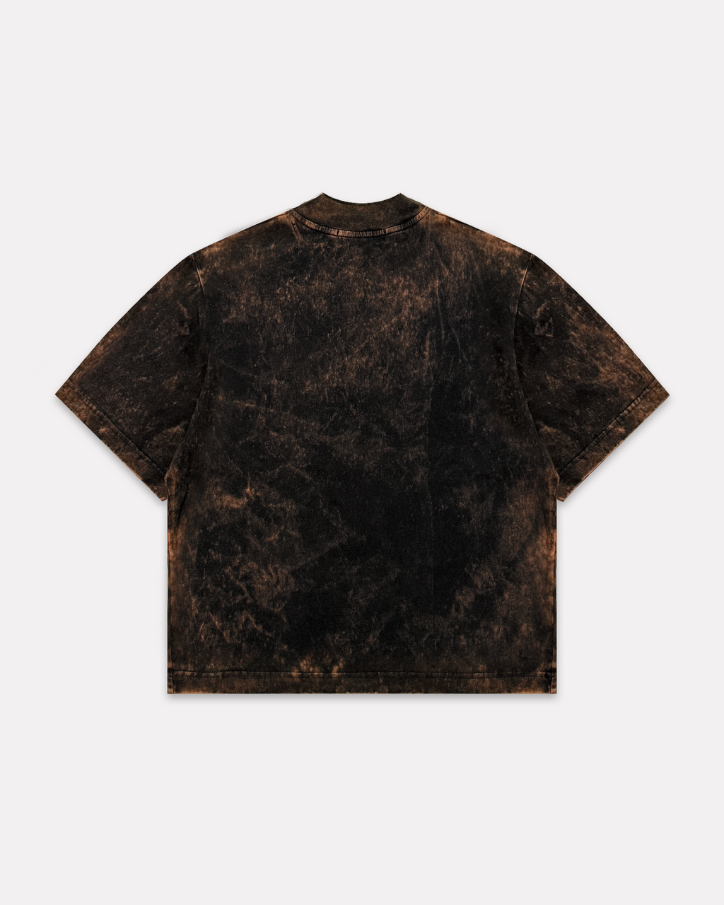 IUTER - LABEL MARBLE TEE BLACK