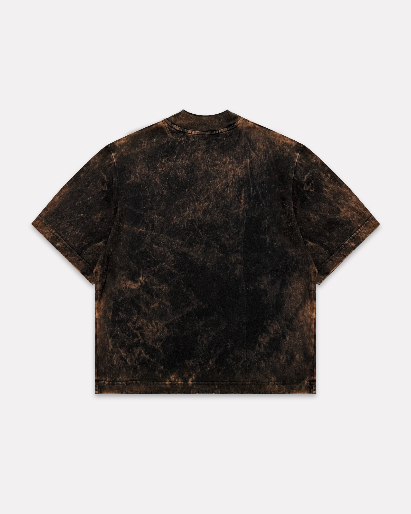 IUTER - LABEL MARBLE TEE BLACK