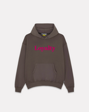 IUTER - LOYALTY HOODIE BROWN