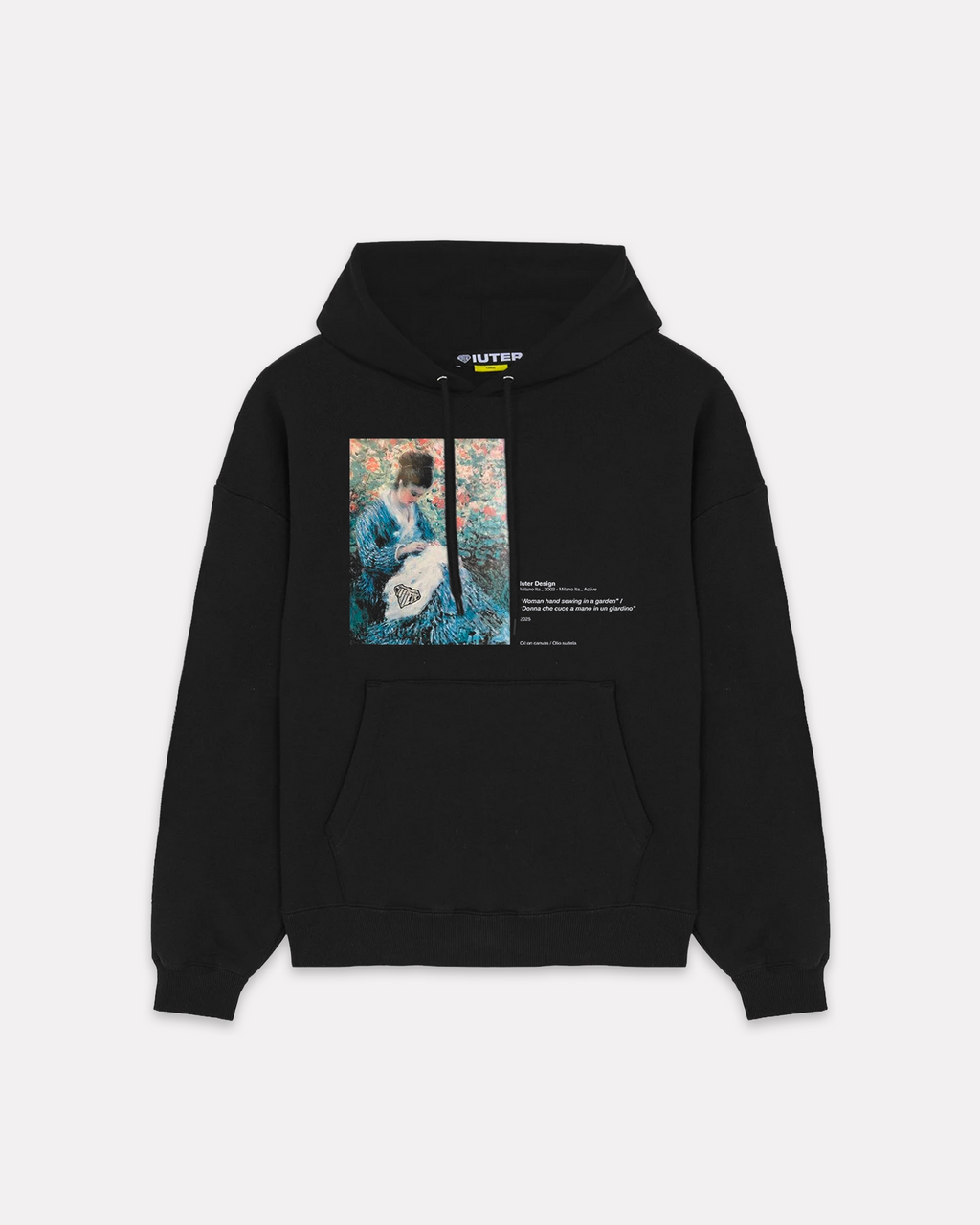Iuter - Museum hoodie black