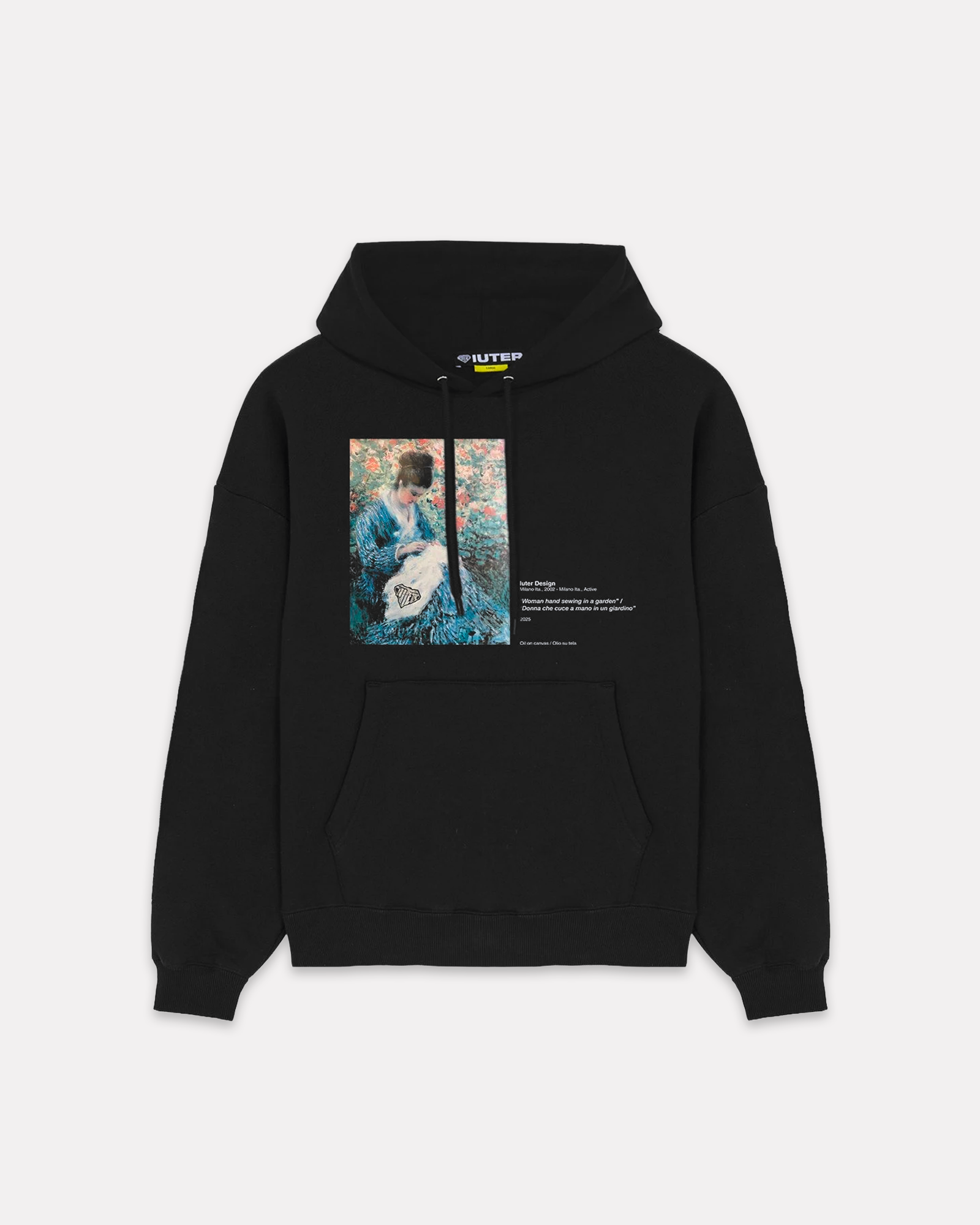 Iuter - Museum hoodie black