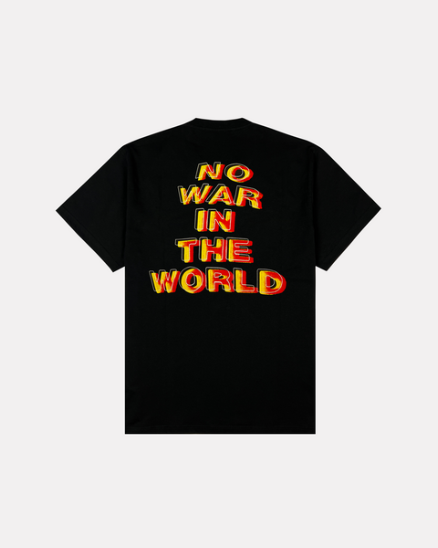 IUTER - NO WAR TEE BLACK