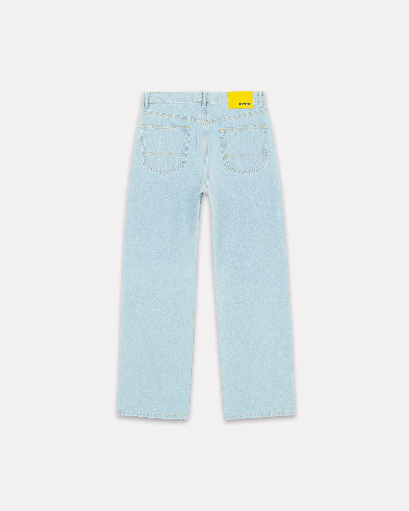 IUTER - PARADISE LOOSE DENIM PANTS LIGHTBLUE