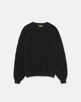 IUTER - PARQUET CREWNECK BLACK