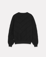 IUTER - PARQUET CREWNECK BLACK