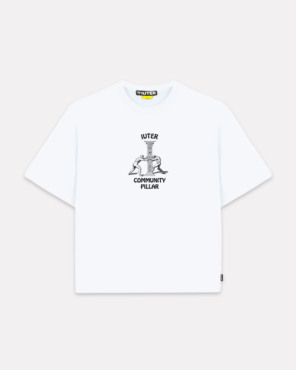Iuter - Pillar tee white