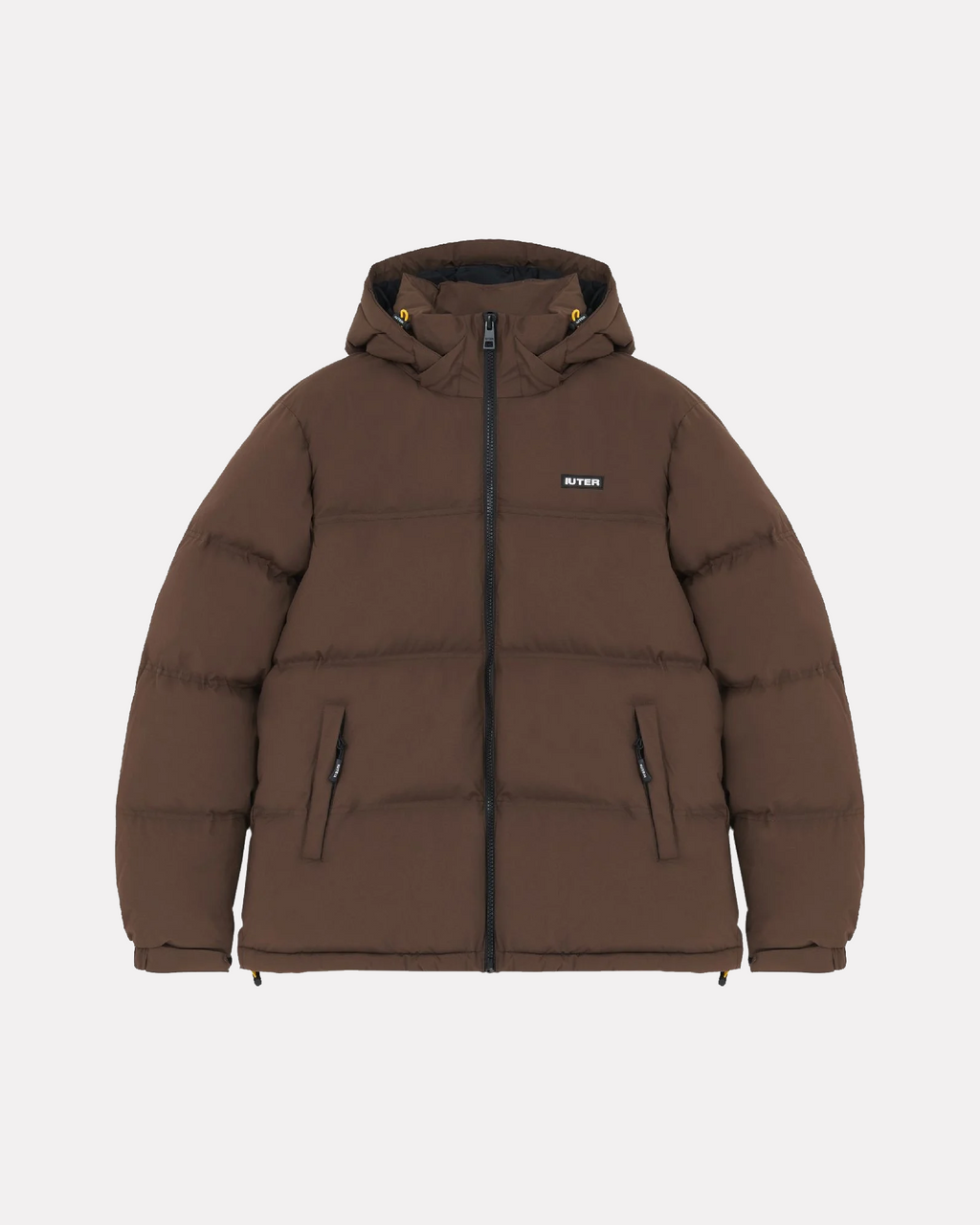 IUTER - PUFF JACKET MARRONE