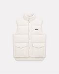 Iuter - Puff vest bianco