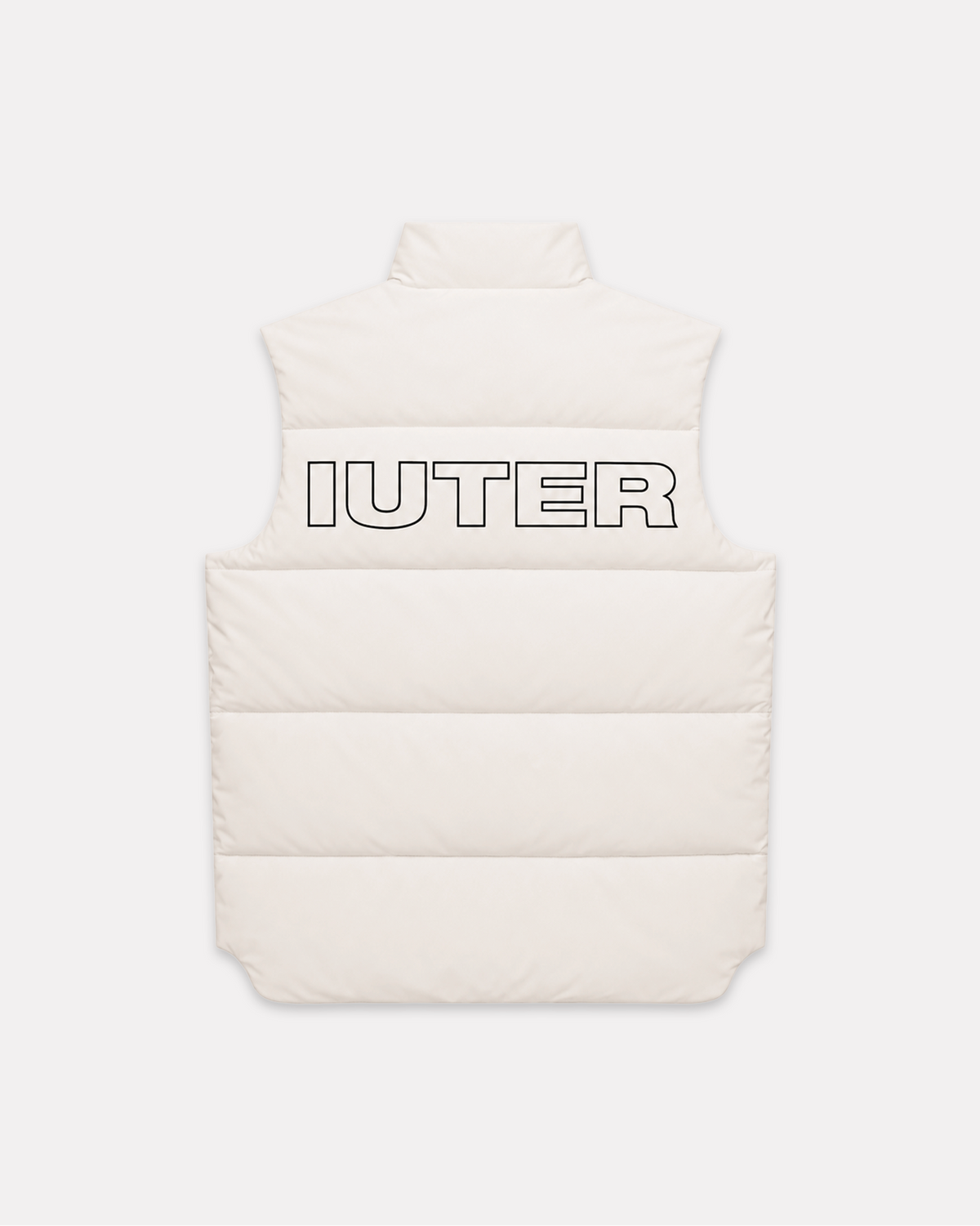 Iuter - Puff vest bianco