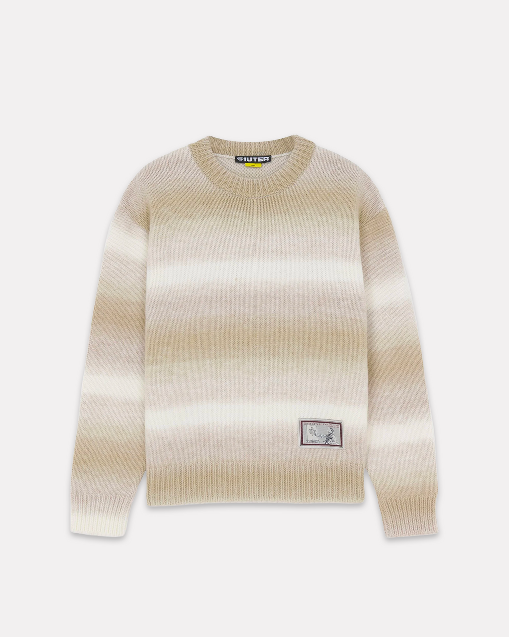 Iuter - Shade fluffy jumper ivory