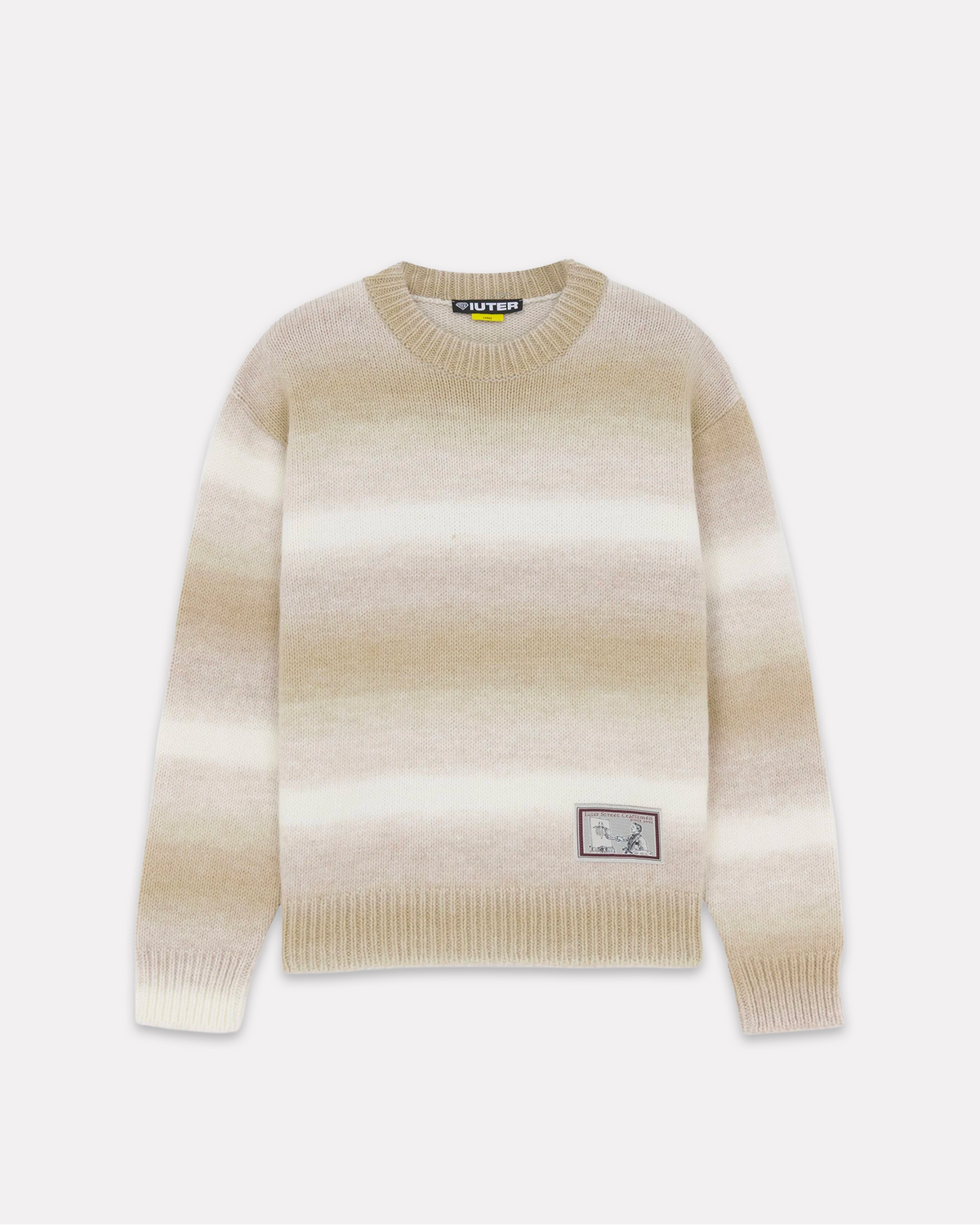 Iuter - Shade fluffy jumper ivory