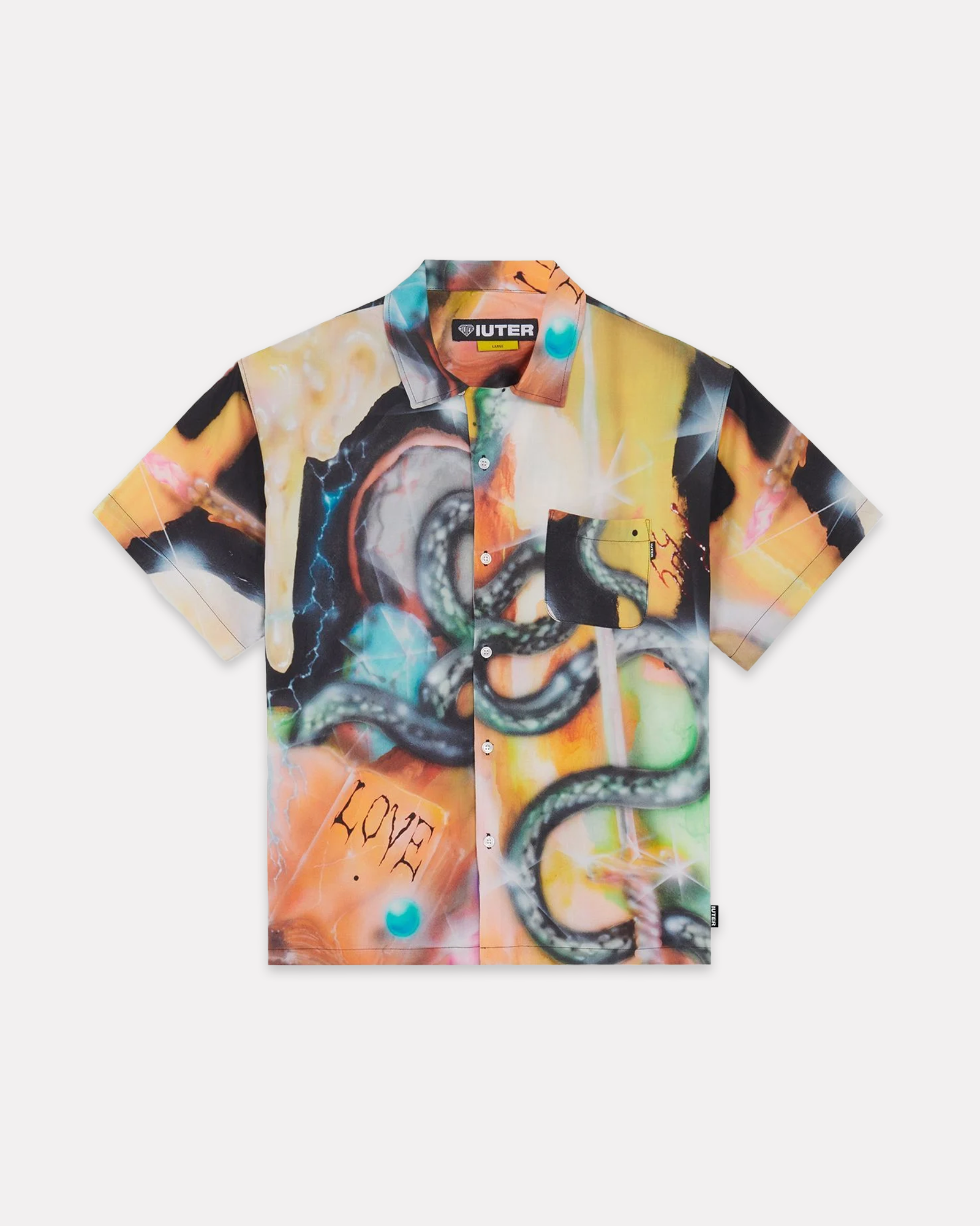 IUTER - SLIME S/S SHIRT MULTICOLOR