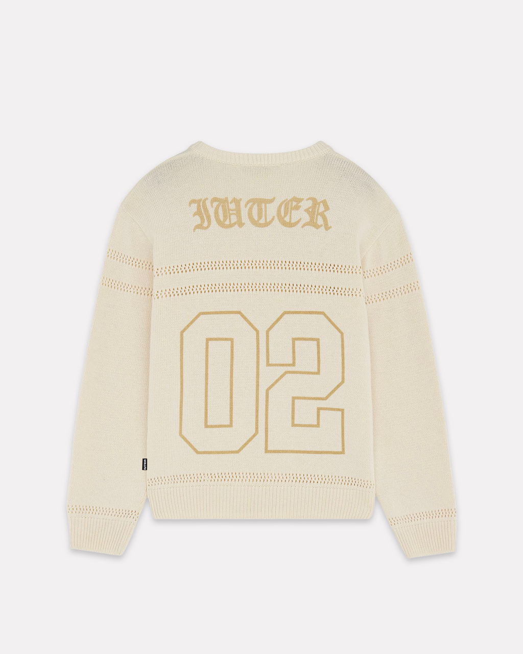 Iuter - Stars football sweater ivory