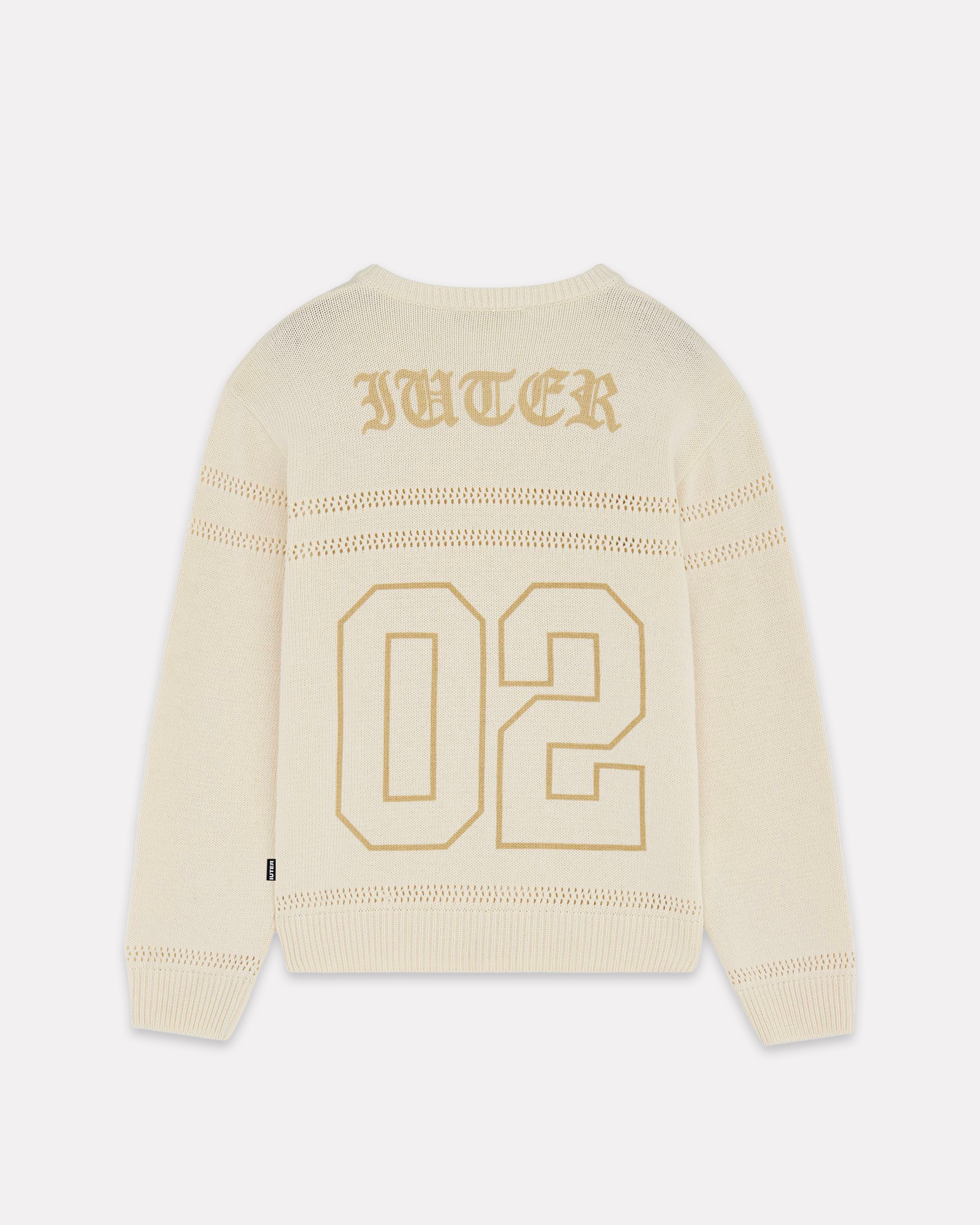 Iuter - Stars football sweater ivory